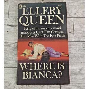 Where Is Bianca? by Ellery Queen 1966 Vintage Mystery Tim Corrigan Paperback